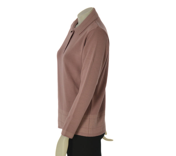MAGLIONE DONNA ANNALISA BINETTI POLO BOTTONI MSTO LANA ART. 2294