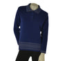 MAGLIONE DONNA ANNALISA BINETTI POLO BOTTONI MSTO LANA ART. 2294