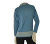MAGLIONE DONNA ANNALISA BINETTI POLO BOTTONI LAVORATA  MISTO LANA ART. 2510