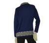 MAGLIONE DONNA ANNALISA BINETTI POLO BOTTONI LAVORATA MISTO LANA ART.2502