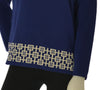MAGLIONE DONNA ANNALISA BINETTI POLO BOTTONI LAVORATA MISTO LANA ART.2502