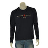 MAGLIA UOMO BEVERLY HILLS POLO CLUB MANICA LUNGA CALDO COTONE GIROCOLLO LOGO ART. TS411145