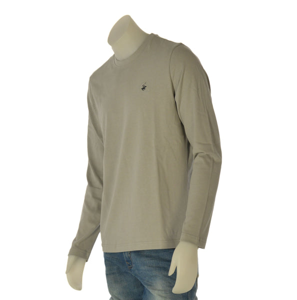MAGLIA UOMO BEVERLY HILLS POLO CLUB CALDO COTONE GIROCOLLO LOGO ART- TS411147