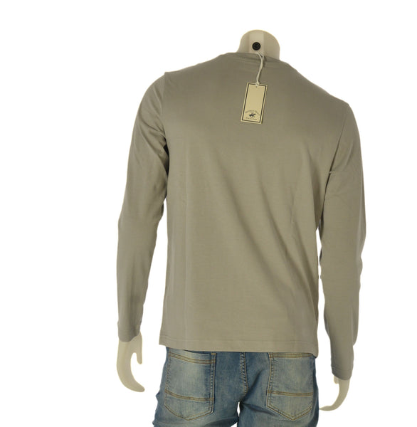 MAGLIA UOMO BEVERLY HILLS POLO CLUB CALDO COTONE GIROCOLLO LOGO ART- TS411147