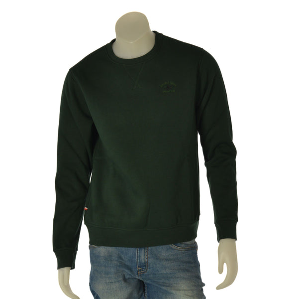 FELPA UOMO BEVERLY HILLS POLO CLUB FELPATA GIROCOLLO LOGO ART.F441430