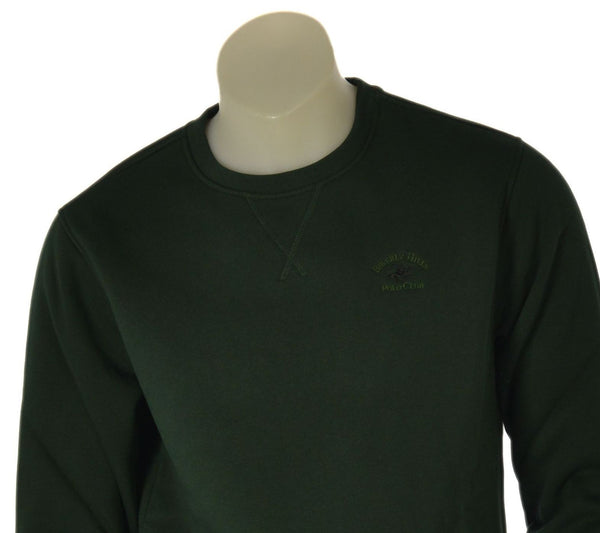 FELPA UOMO BEVERLY HILLS POLO CLUB FELPATA GIROCOLLO LOGO ART.F441430