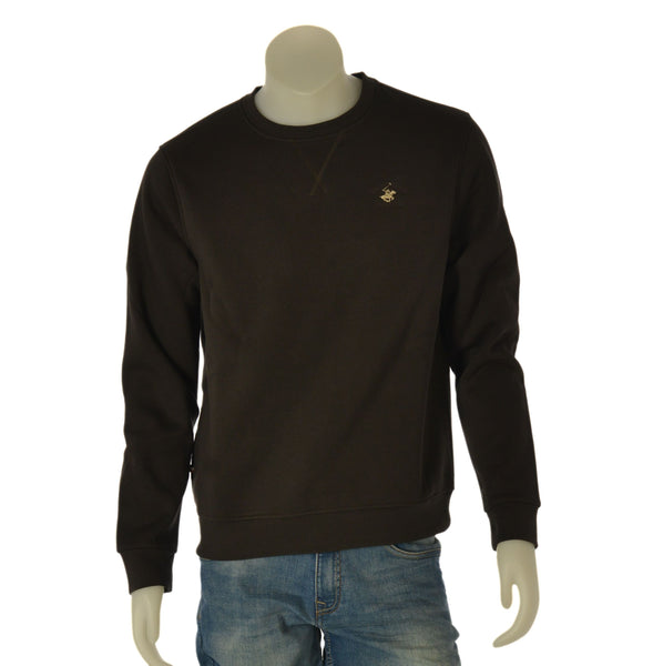 FELPA UOMO BEVERLY HILLS POLO CLUB FELPATA GIROCOLLO LOGO ART.F441430
