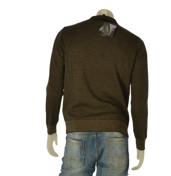 MAGLIONE UOMO RE DEL MARE POLO BOTTONI MELANGE TASCHINO ART. 225275
