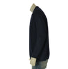 MAGLIONE UOMO RE DEL MARE TAGLIE OVER POLO TASCHINO MELANGE ROMBI ART. 225275X