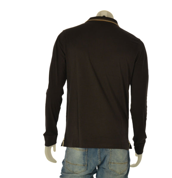 POLO UOMO P.CLUB MANICA LUNGA CALDO COTONE POLSINI ART. P227061