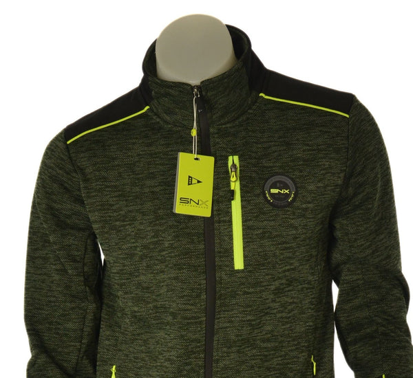GIACCA UOMO SCUOLA NAUTICA ITALIANA FULL ZIP MAGLIA PILE TASCHE TECNICO ART. 149305