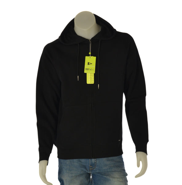 FELPA UOMO SCUOLA NAUTICA ITALIANA TECNICA FULL ZIP TASCHE CAPPUCCIO ART. 152771