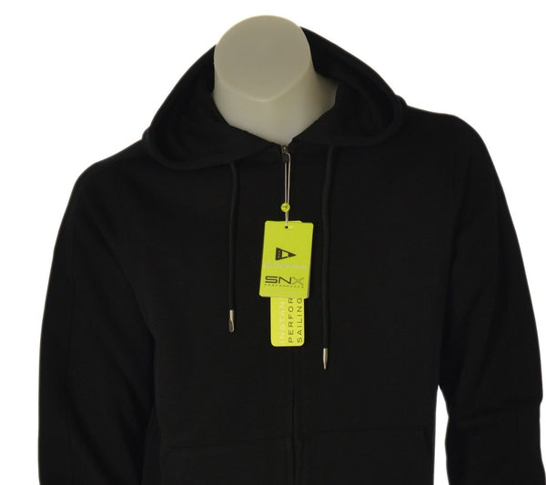 FELPA UOMO SCUOLA NAUTICA ITALIANA TECNICA FULL ZIP TASCHE CAPPUCCIO ART. 152771