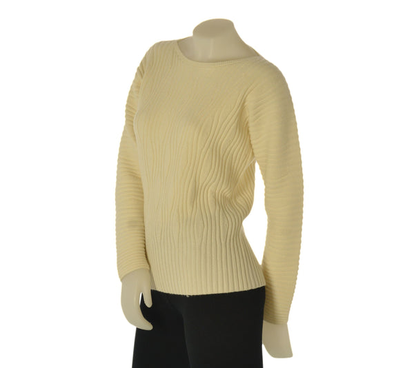 MAGLIONE DONNA ELEONORA DELBONO PARICOLLO LAVORATO LANA ART. DA506