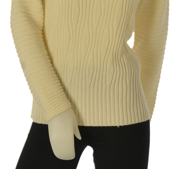 MAGLIONE DONNA ELEONORA DELBONO PARICOLLO LAVORATO LANA ART. DA506