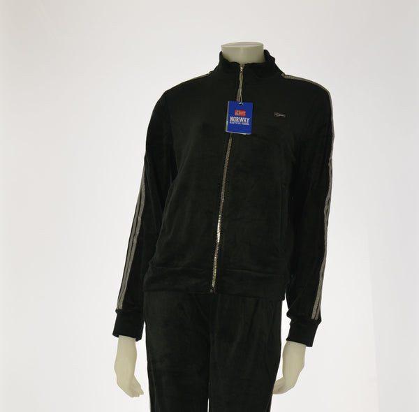 TUTA DONNA NORWAY CINIGLIA FULL ZIP TASCHE POLSINI ART. 859038