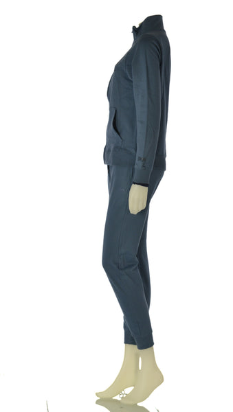 TUTA DONNA LONSDALE FELPATA FULL ZIP TASCHE POLSINI LOGO ART. 25261