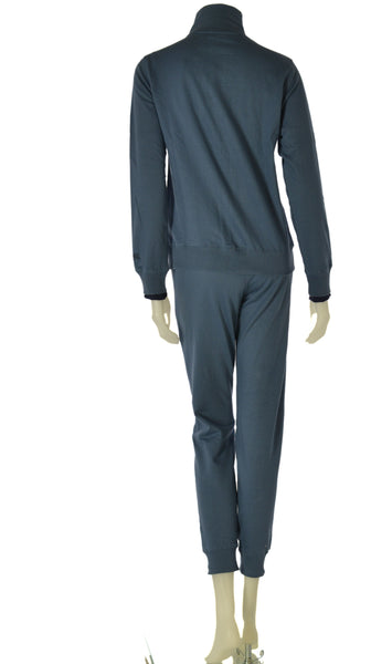 TUTA DONNA LONSDALE FELPATA FULL ZIP TASCHE POLSINI LOGO ART. 25261