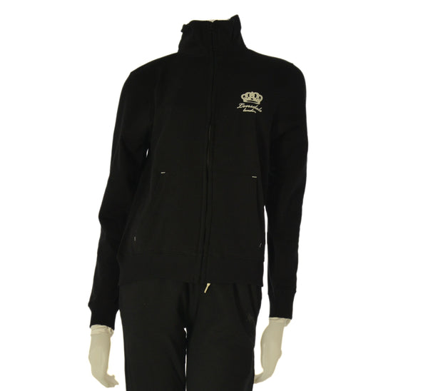 TUTA DONNA LONSDALE FELPATA FULL ZIP TASCHE POLSINI LOGO ART. 25261