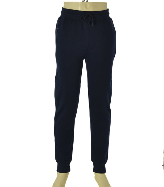 PANTALONE TUTA UOMO SCUOLA NAUTICA ITALIANA FELPATA TASCHE POLSINI ART. 159421