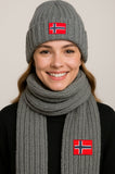 Completo Cappello e Sciarpa Norway Nautical School art 840109