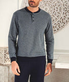 PIGIAMA UOMO NOTTINGHAM JACQUARD FANTASIA SERAFINO POLSINI ART. NPA009-JN