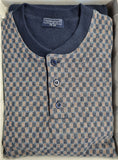 PIGIAMA UOMO NOTTINGHAM JACQUARD FANTASIA SERAFINO POLSINI ART. NPA009-JN
