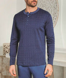 PIGIAMA UOMO NOTTINGAM INTERLOK COTONE SERAFINO FANTASIA ART. NPA077-AV