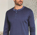 PIGIAMA UOMO NOTTINGAM INTERLOK COTONE SERAFINO FANTASIA ART. NPA077-AV
