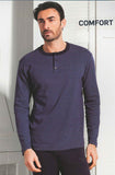 PIGIAMA UOMO NOTTINGHAM TAGLIE FORTI INTERLOCK SERAFINO FANTASIA  ART. NPA062X-BL