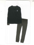 PIGIAMA UOMO HERMET JUVENTUS SERAFINO POLSINI LOGO CALDO COTONE ART. T10 1125