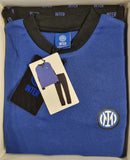 PIGIAMA RAGAZZO HERMET INTER CALDO COTONE SERAFINO POLSINI LOGO ART. T20 1150