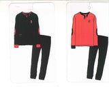 PIGIAMA RAGAZZO HERMET MILAN CALDO COTONE SERAFINO POLSINI LOGO ART. T20 1095