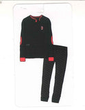 PIGIAMA RAGAZZO HERMET MILAN CALDO COTONE SERAFINO POLSINI LOGO ART. T20 1095