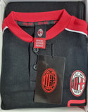 PIGIAMA BAMBINO HERMET CALDO COTONE SERAFINO POLSINI LOGO MILAN ART. T30 1180