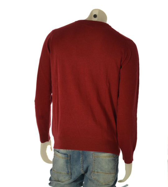 MAGLIONE BASILE SCOLLO POLSINI FASCIA ART.BE0069
