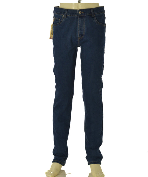 JEANS UOMO WAMPUM ZIP BOTTONE TASCHE TASCHINA STRETCH SCURO ART. 11704 1E87 SSW