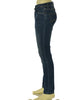JEANS UOMO WAMPUM ZIP BOTTONE TASCHE TASCHINA SCURO SLIM ART.11842 1F07 SW/MU