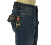 JEANS UOMO WAMPUM ZIP BOTTONE TASCHE TASCHINA SCURO SLIM ART.11842 1F07 SW/MU