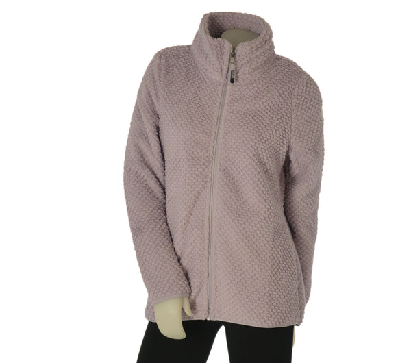 PILE DONNA BASILE ORSETTO LAVORATO FULL ZIP TASCHE ART. BEW164