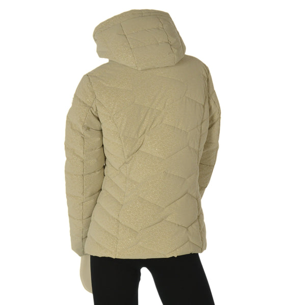 GIUBBINO DONNA VIRGINIABLU FULL ZIP CAPPUCCIO TASCHE ZIP LAVORATO POLSINO ELASTICO ART.AMORE