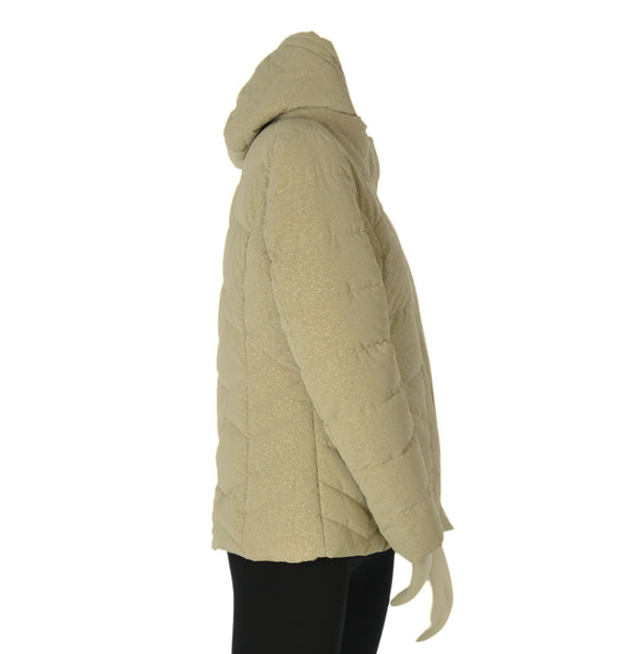GIUBBINO DONNA VIRGINIABLU FULL ZIP CAPPUCCIO TASCHE ZIP LAVORATO POLSINO ELASTICO ART.AMORE