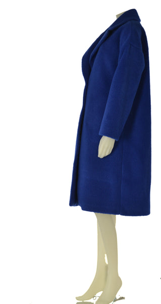 CAPPOTTO DONNA LAURA BIAGIOTTI BOTTONI TASCHE MORBIDO FODERATO ART. 2112