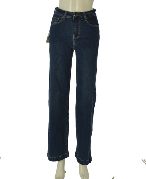 JEANS DONNA FLAVIA COSTANTI PALAZZO ELASTICIZZATI ZIP BOTTONE ART. FC9260