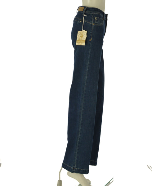 JEANS DONNA FLAVIA COSTANTI PALAZZO ELASTICIZZATI ZIP BOTTONE ART. FC9260