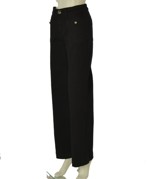 JEANS DONNA FLAVIA COSTANTI PALAZZO ELASTICIZZATI ELASTICO ZIP BOTTONE TASCHE ART. FC9267