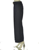 PANTALONI DONNA LAURA BIAGIOTTI PALAZZO ELASTICO TASCHE CINTURA ZIIP BOTTONE RISVOLTO ART. 18106