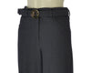 PANTALONI DONNA LAURA BIAGIOTTI PALAZZO ELASTICO TASCHE CINTURA ZIIP BOTTONE RISVOLTO ART. 18106