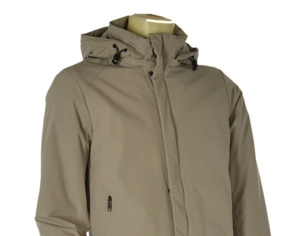 GIUBBINO UOMO SEA BARRIER ZIP BOTTONI CAPPUCCIO TASCHE POLSINO ANTIVENTO ANTIPIOGGIA ART. MESAK