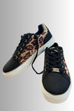 Lumberjack : Sneakers donna tessuto animalier e inserti sintetici STRINGHE E LACCI ART SAFIYA